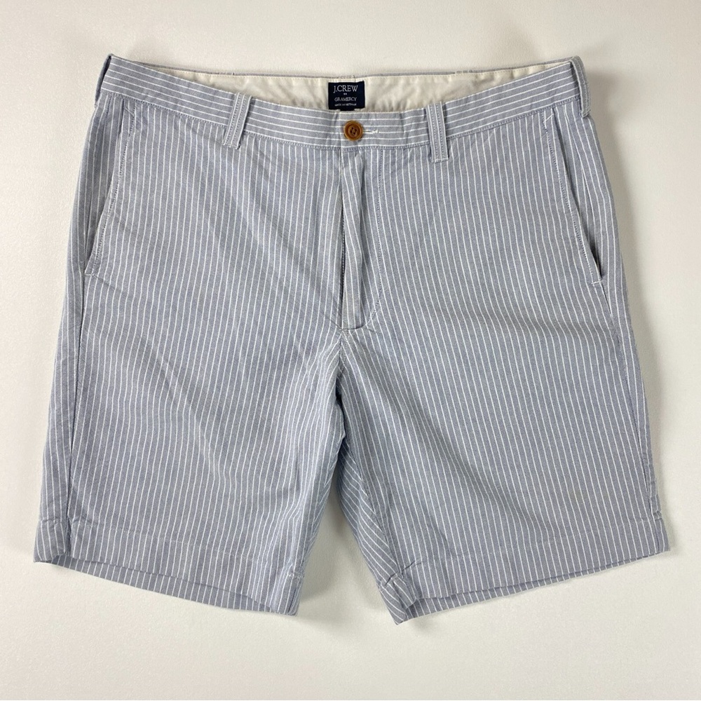 Pair of TWO j crew Club and Gramercy chino shorts